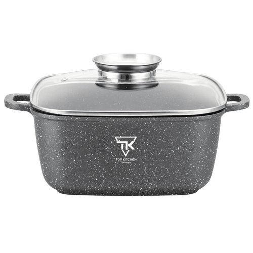 

Кастрюля Top Kitchen 20 см TK00054 Серая, Серый