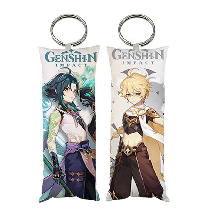 

Брелок мини-дакимакура Итэр Сяо Genshin Impact 4*10 см (br0284)