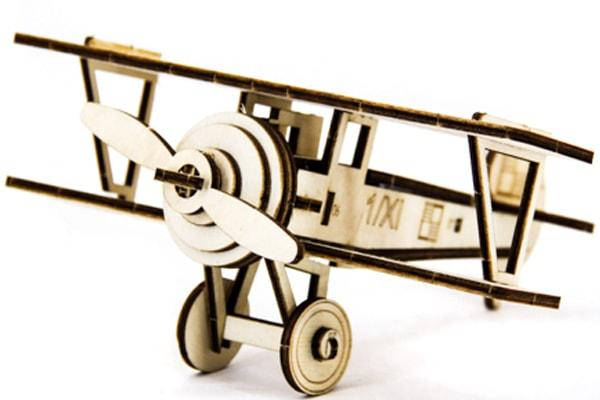 

Конструктор пазлы из дерева “самолет Ньэпорт” для детей и взрослых