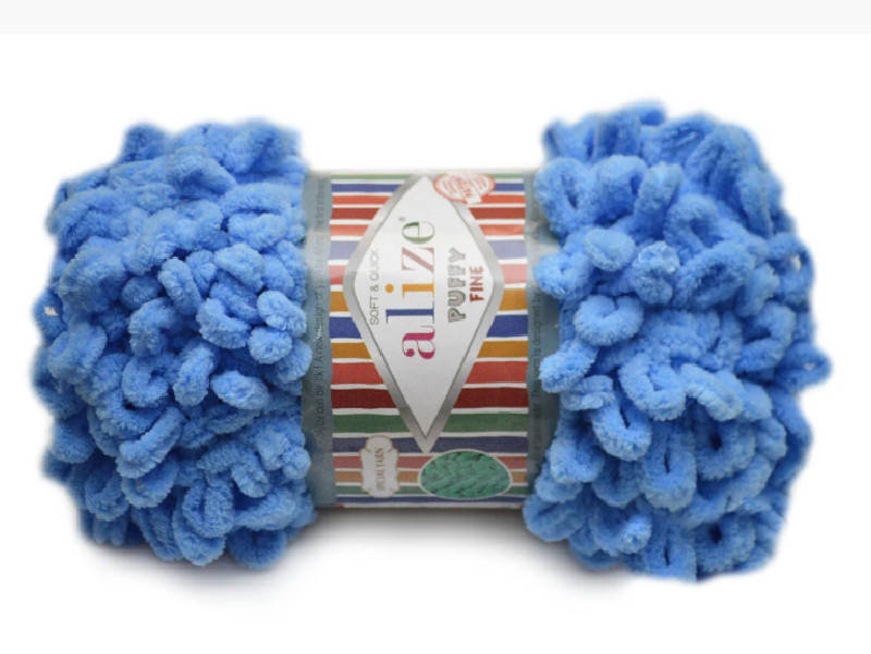 

Alize Puffy Fine NEW, Голубой №112