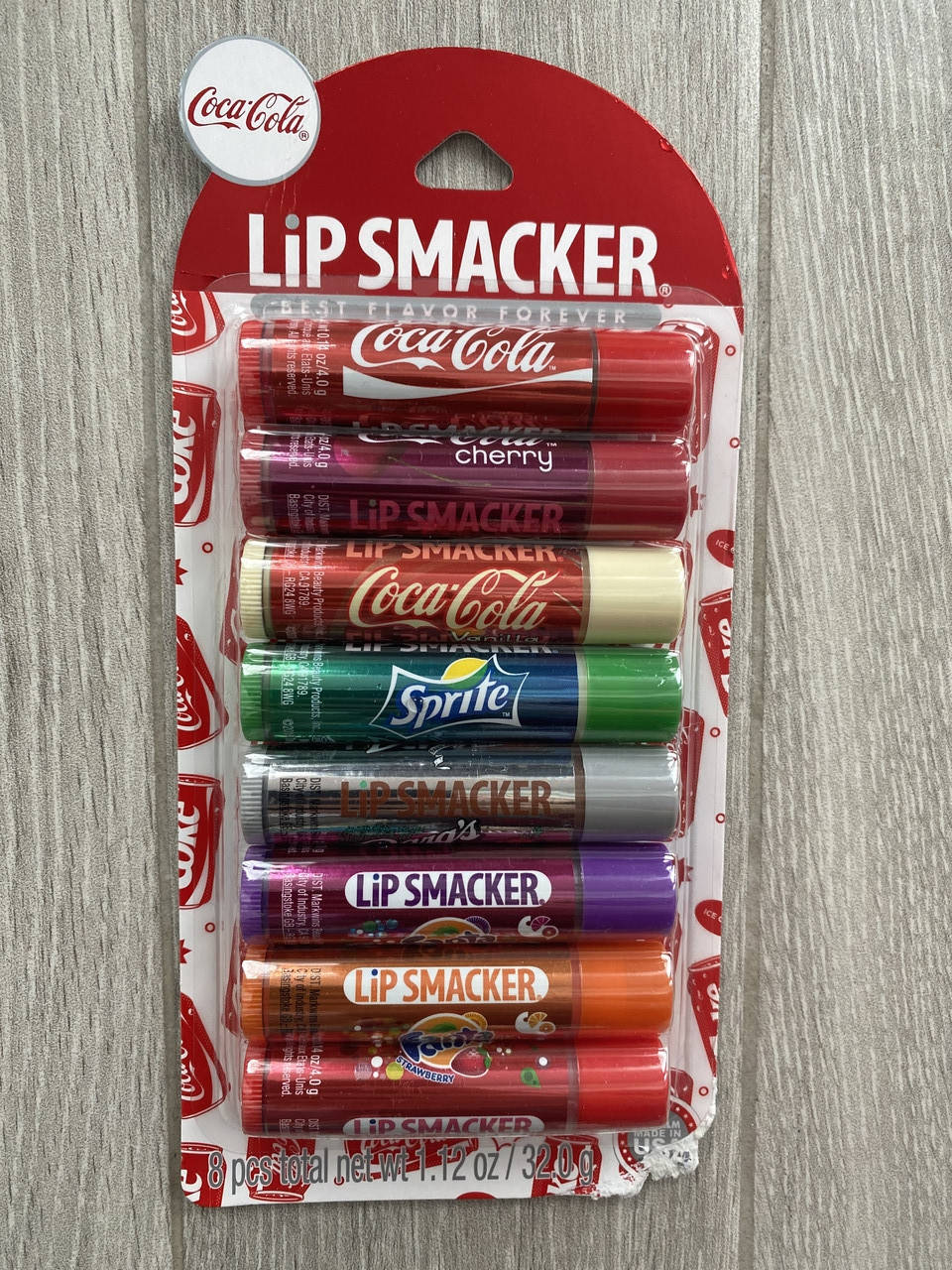 

Бальзамы для губ Lip Smacker Coca Cola набор 8 шт набор