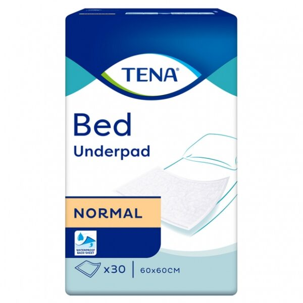 

Одноразовые пеленки впитывающие Tena Bed Normal 60x60 30 шт