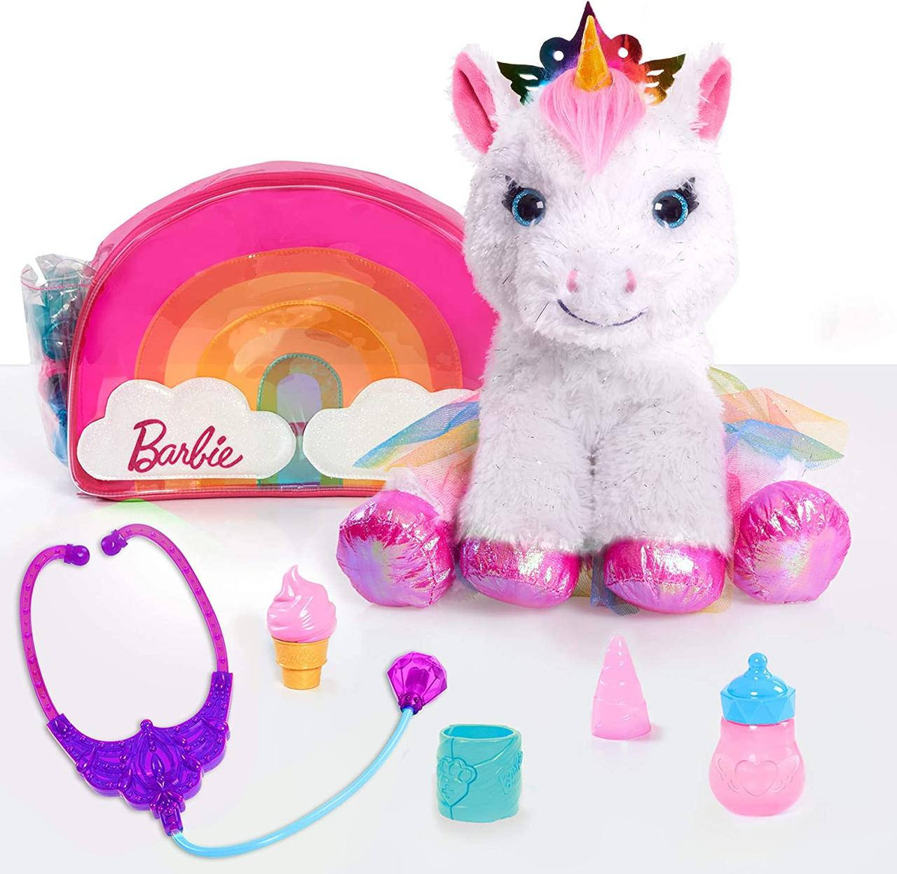 

Барби единорог с набором врача Barbie Dreamtopia Doctor Set with Unicorn Plush