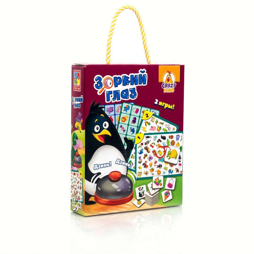 

Игра со звонком Vladi Toys Зоркий глаз (Рус) (VT8010-01)