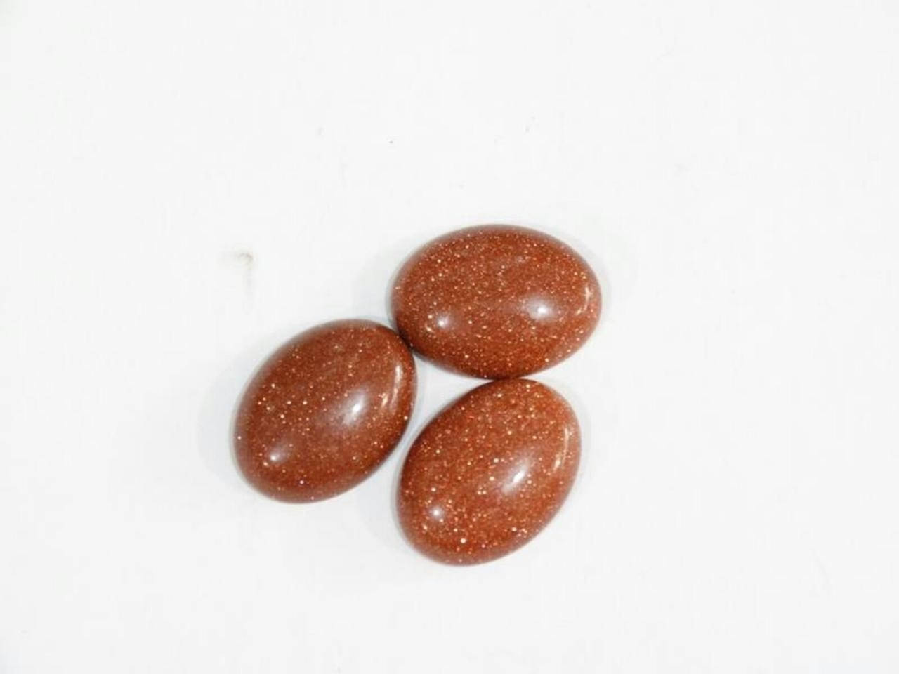 

Кабошон Авантюрин "золотой песок" 12х16мм