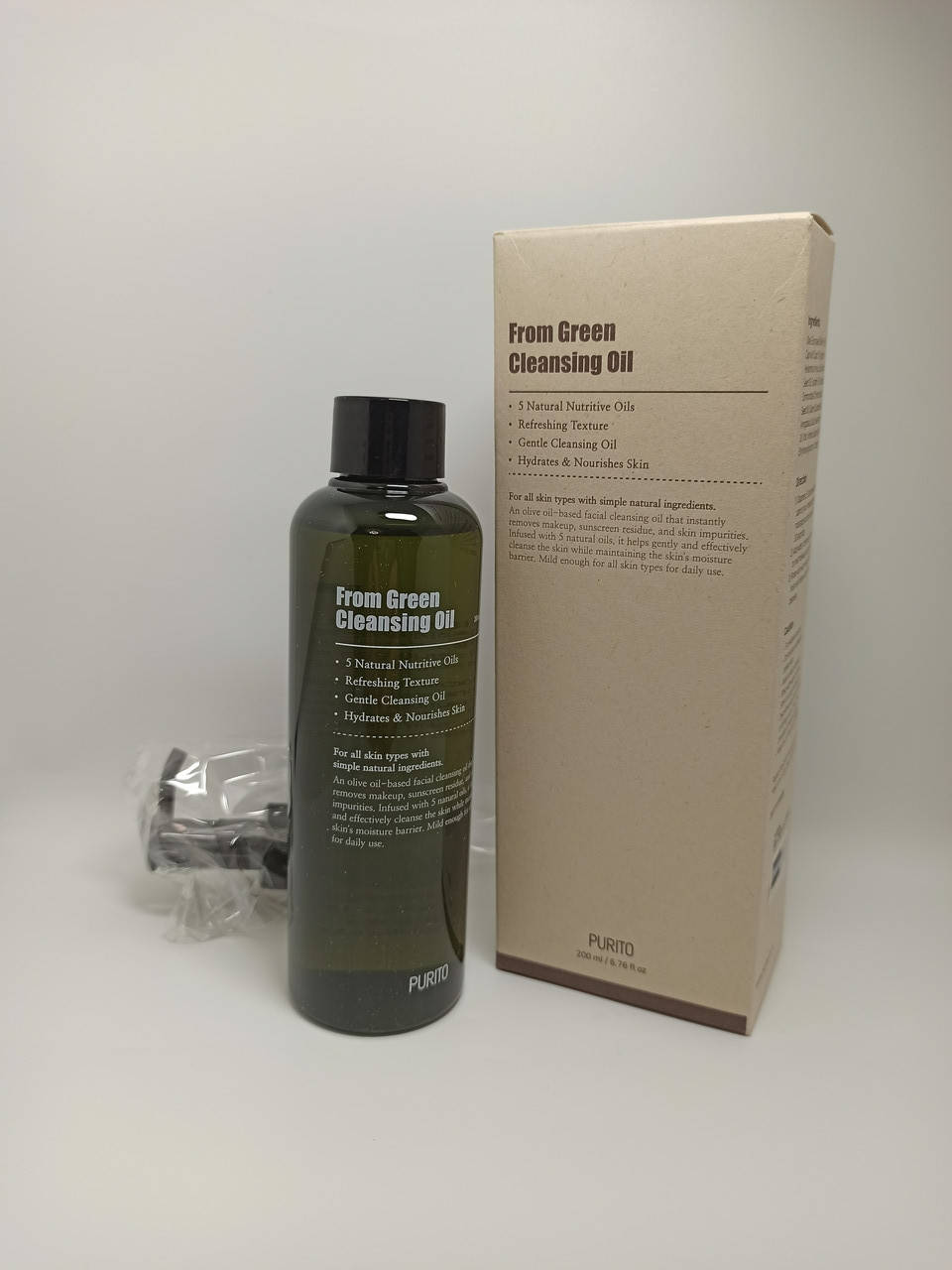

Органическое гидрофильное масло PURITO From Green Cleansing Oil