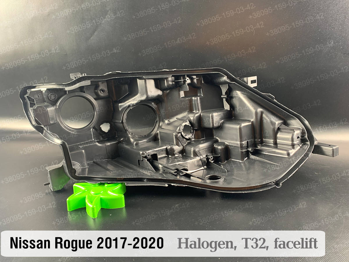 

Корпус фары Nissan Rogue T32 Halogen (2017-2021) II поколение рестайлинг правый