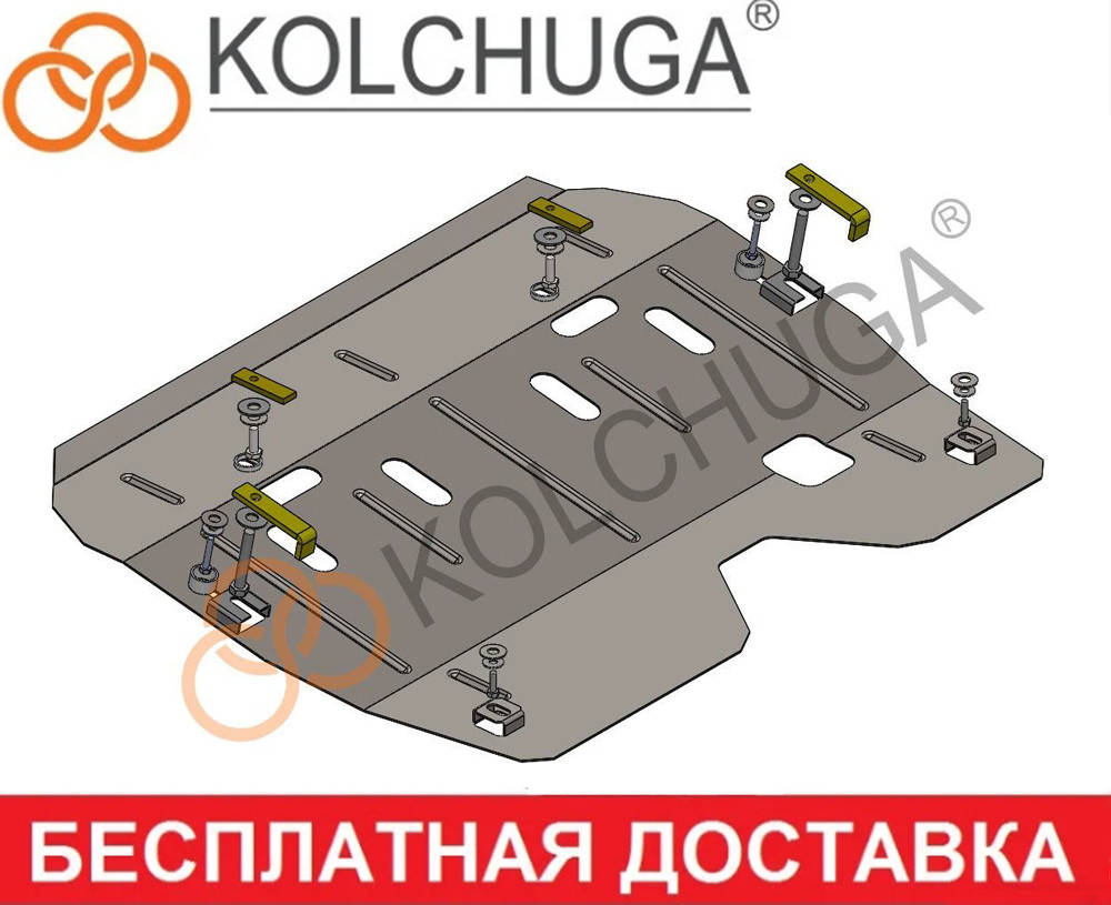 

Защита двигателя Renault Sandero \ Sandero Stepway (2004-2012) Кольчуга