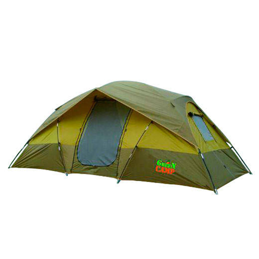 

Палатка четырехместная Green Camp 1100, Зелёный