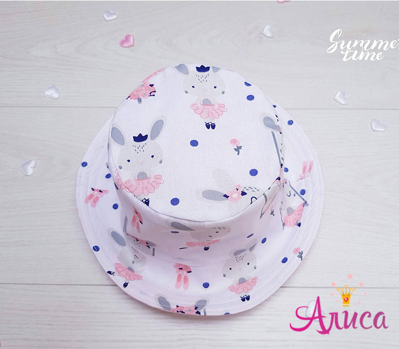 

Панама хлопковая детская "Зайка" 52