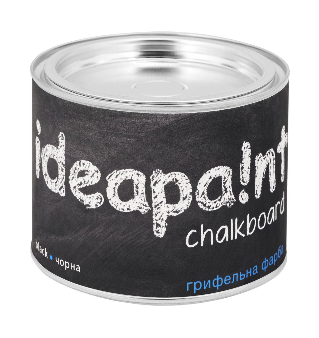 

Грифельная краска ideapaint 0,5 л. черная, Черный