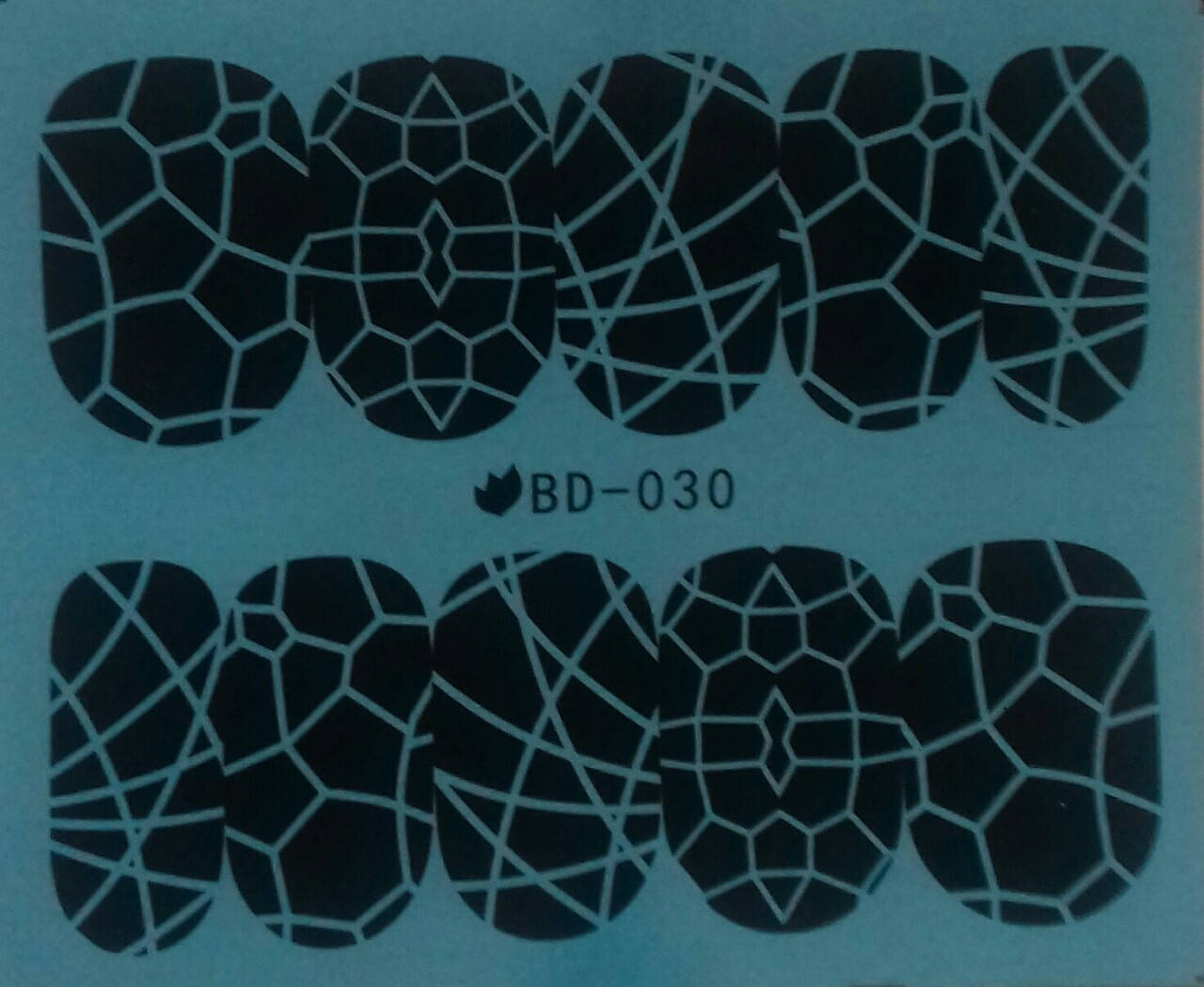 

Слайдер-дизайн для ногтей BD-030 6.2*5.2 см
