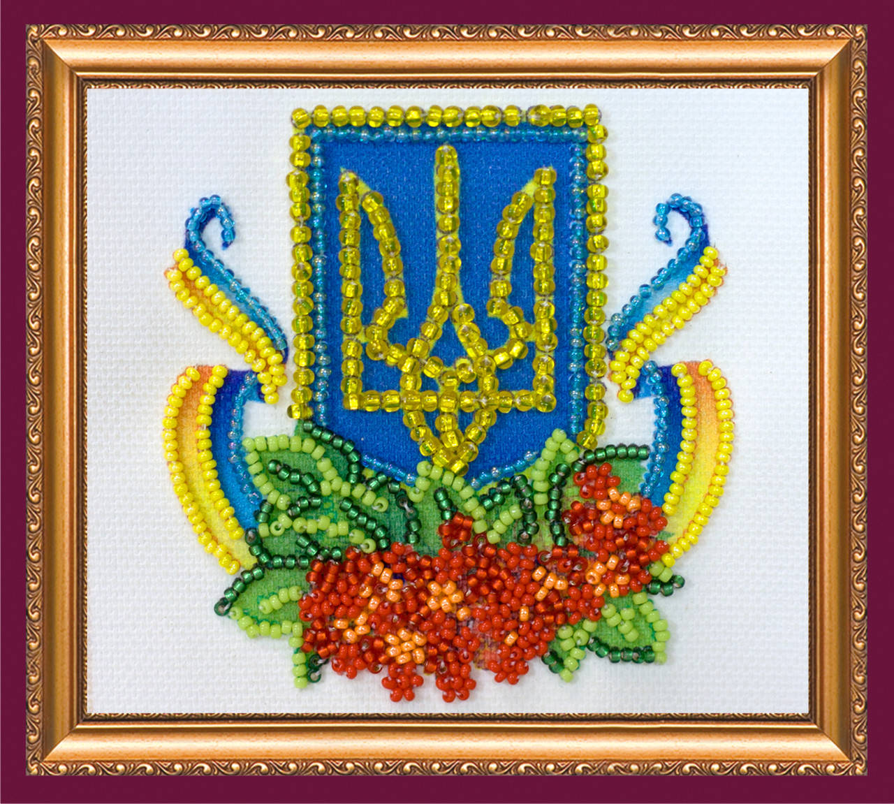 

Набор для вышивки бисером «Магнит» Калиновый край