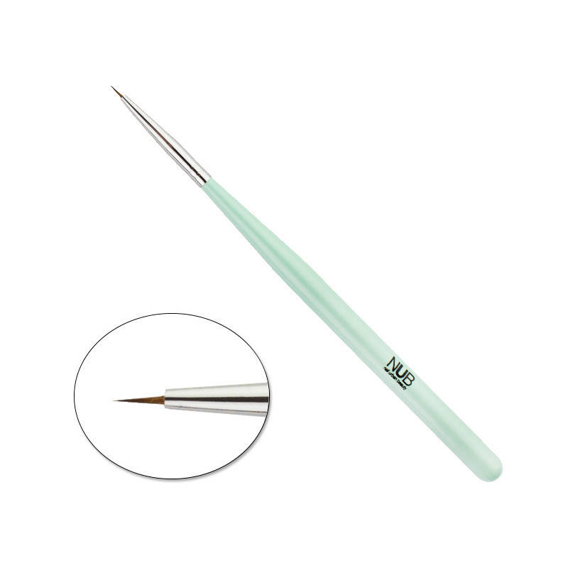 

Кисть для рисования NUB № 1 (5мм), бирюза