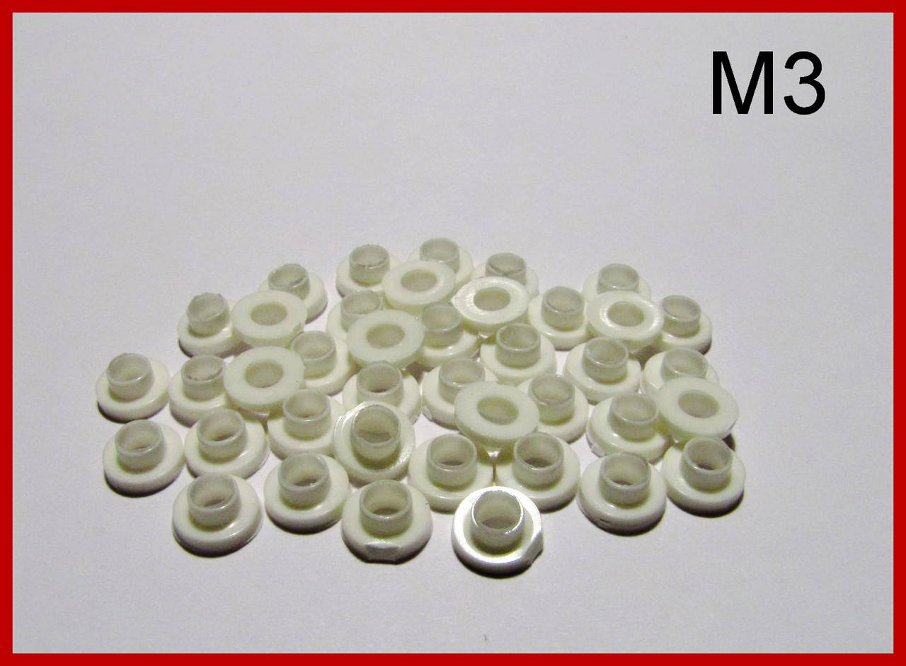 

Шайба изолирующая М3, 50 штук.