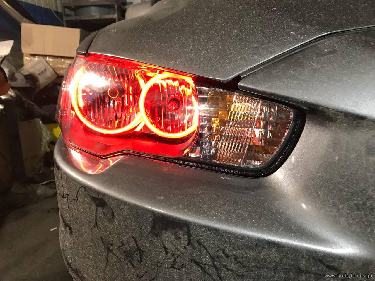

CCFL Ангельские глазки Mitsubishi Lancer X 10 КРАСНЫЕ