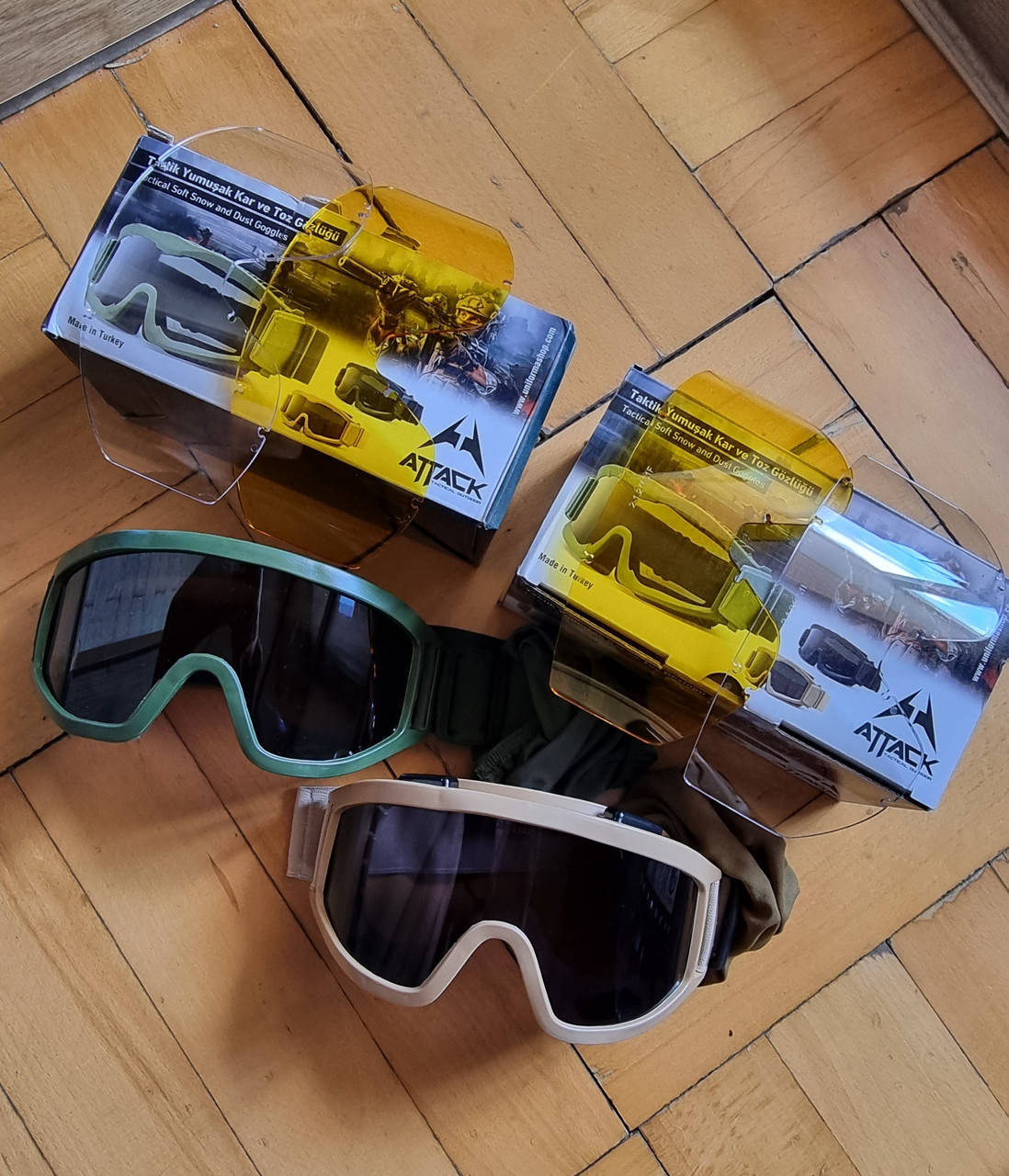 

Баллистическая штурмовая маска Attack, Турция. (Тактические очки)