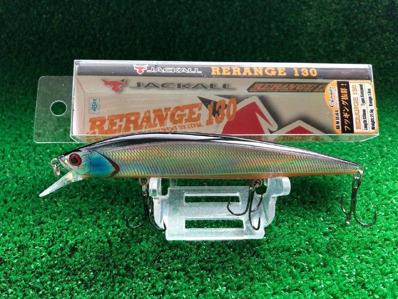 

Воблер Jackall Rerange 130SP\21.5 g (Color 3), Зелёный