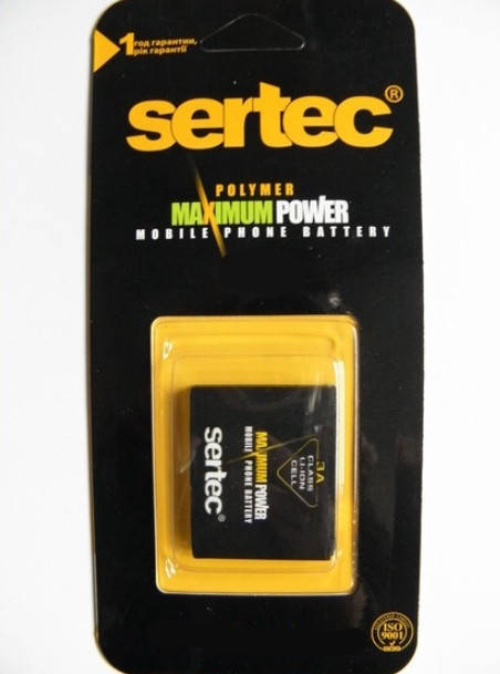 

Аккумулятор Sertec EP500 для Sony Ericsson U5i / U8i 1200mAh