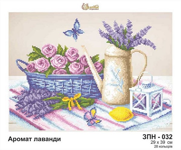 

Схема для вышивки бисером "Аромат лаванды" ЗПН-032 ТМ "Золотая Подкова"