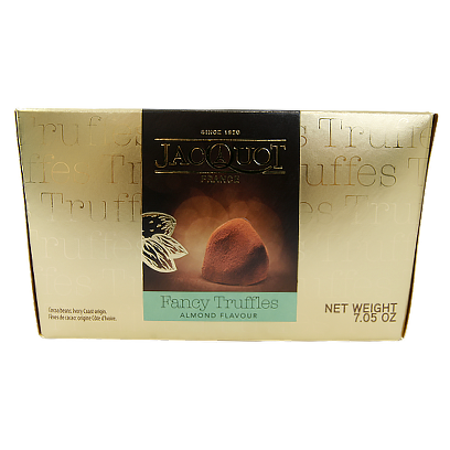 

Цукерки трюфелі Джакот з мигдалем Jacouot saveur amande 200g 16шт/ящ (Код : 00-00006274)