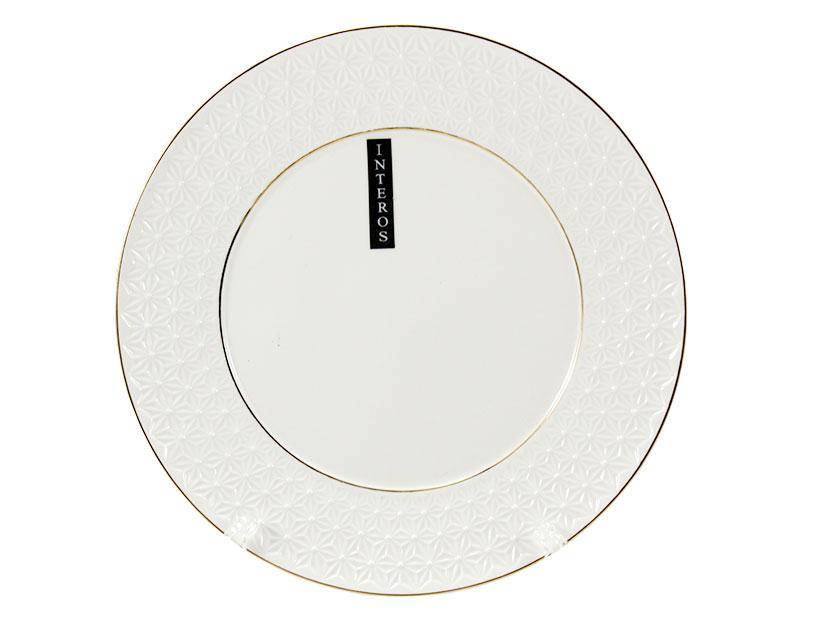 

Тарілка Interos Снігова королева 228819 7,5" кругла, Белый
