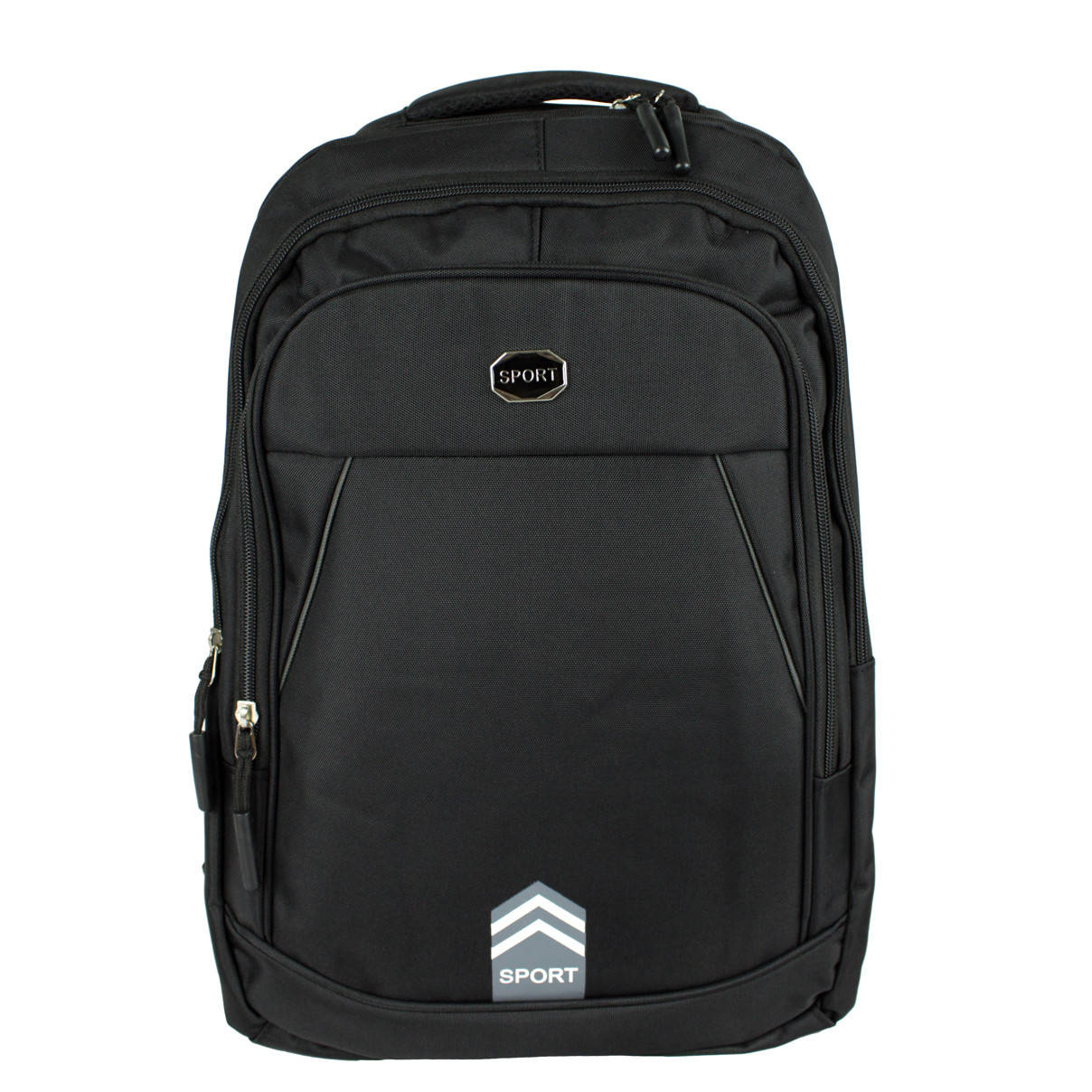 

Рюкзак городской универсальный тканевый черный