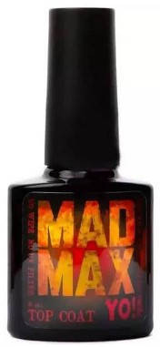 

Топ для гель-лаку Yo!Nails суперстійкий Mad Max, 8 мл. без УФ фільтра