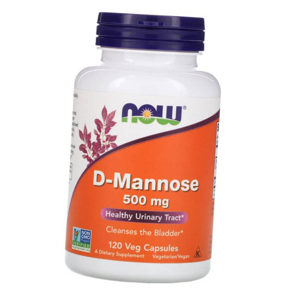 

D-Манноза Now Foods D-Mannose 120 веган капсул
