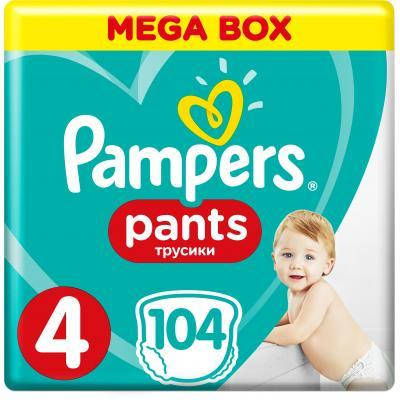

Подгузник Pampers трусики Pants Maxi Размер 4 (9-15 кг), 104 шт (4015400697534)