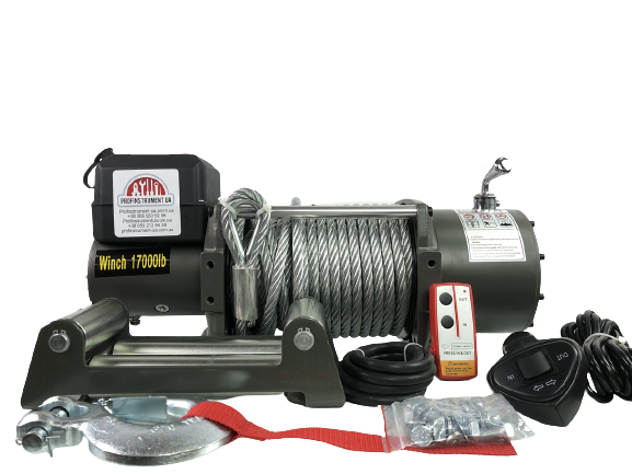 

Лебедка Profinstrument 17000Lbs 12, 24 В