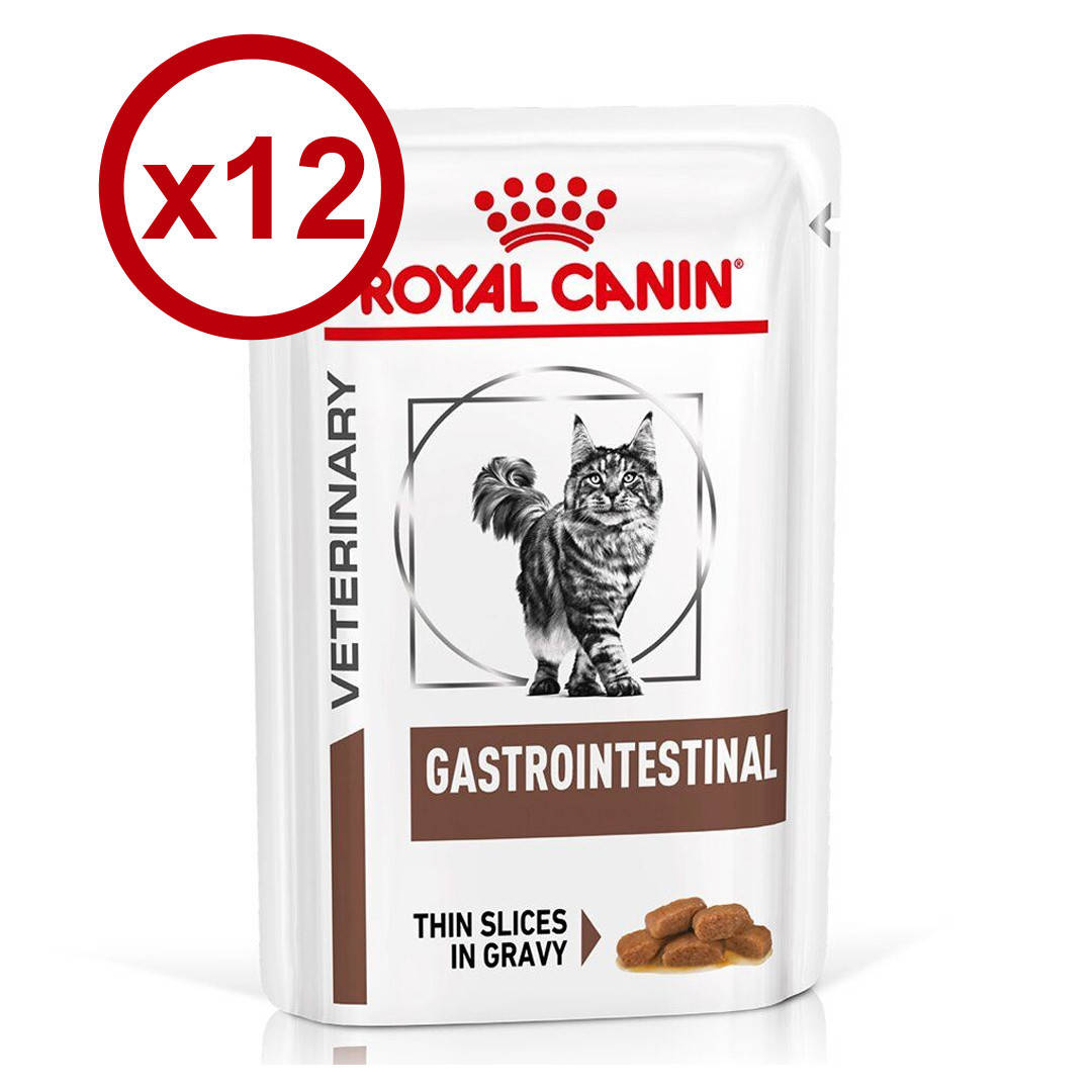 

Royal Canin Gastrointestinal 12 шт*85 гр паучи при нарушении пищеварения у кошек