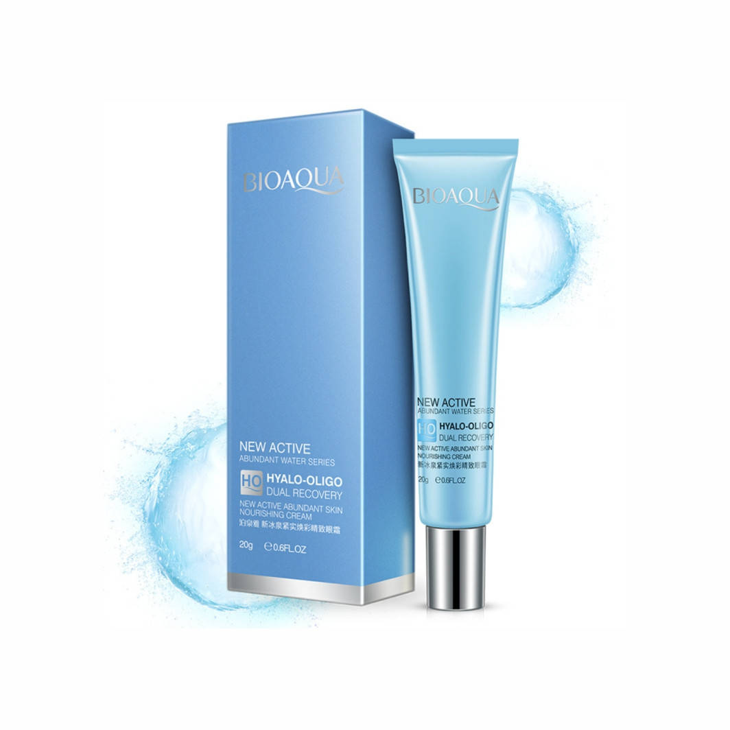 

Крем для кожи вокруг глаз Bioaqua Hyalo-Oligo Dual Recovery