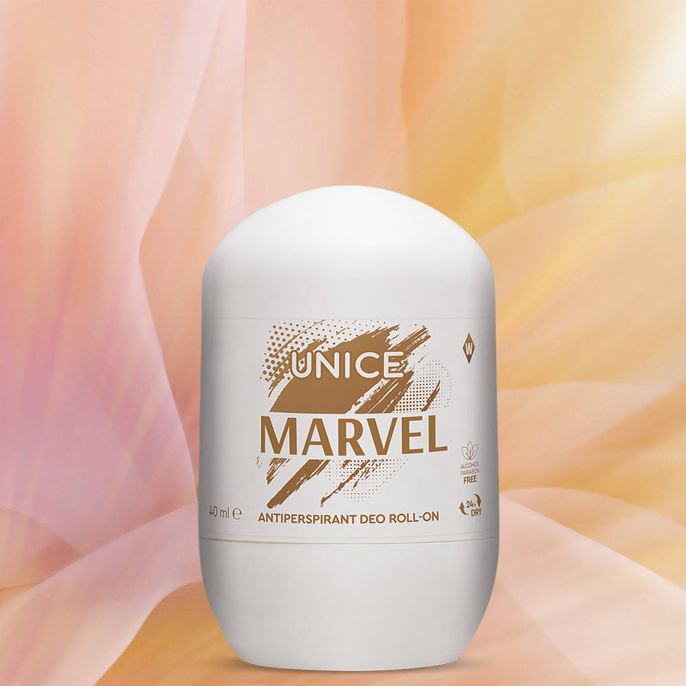 

Жіночий роликовий дезодорант-антиперспірант Unice Marvel, 40 мл