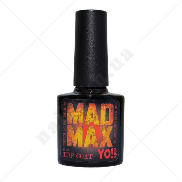 

YO!Nails Mad Max Топ суперстойкий, 8 мл