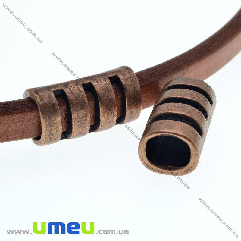 

Бусина Regaliz (Licorice) мет., 28х13 мм, Медь, 1 шт (BUS-010283)