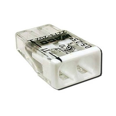 

Самозажимная клемма на 2 провода WAGO 2273-202