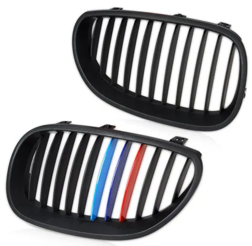

Решетка радиатора BMW (БМВ) 5 series E60 E61 Матовая М-color, Черный