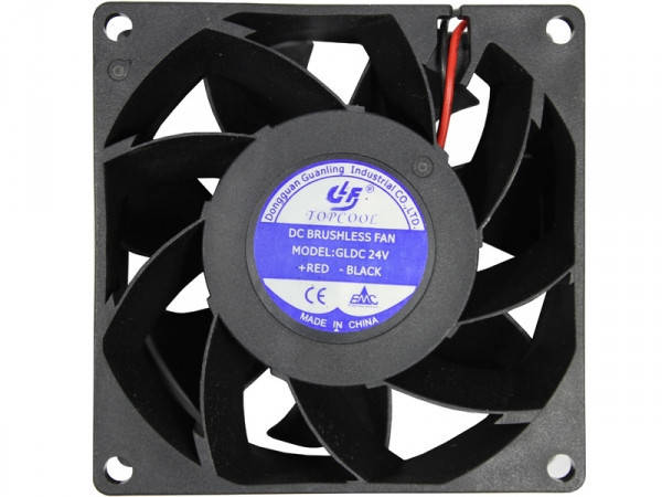 

Вентилятор для сварочного аппарата XNF 8038 24V DC (80х80х38 мм/ 0.38А Turbo)