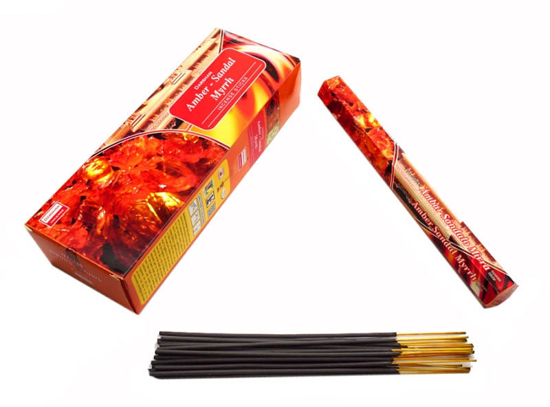 

Darshan AMBER SANDAL MYRRH (шестигранник) Амбер Сандал Мирт