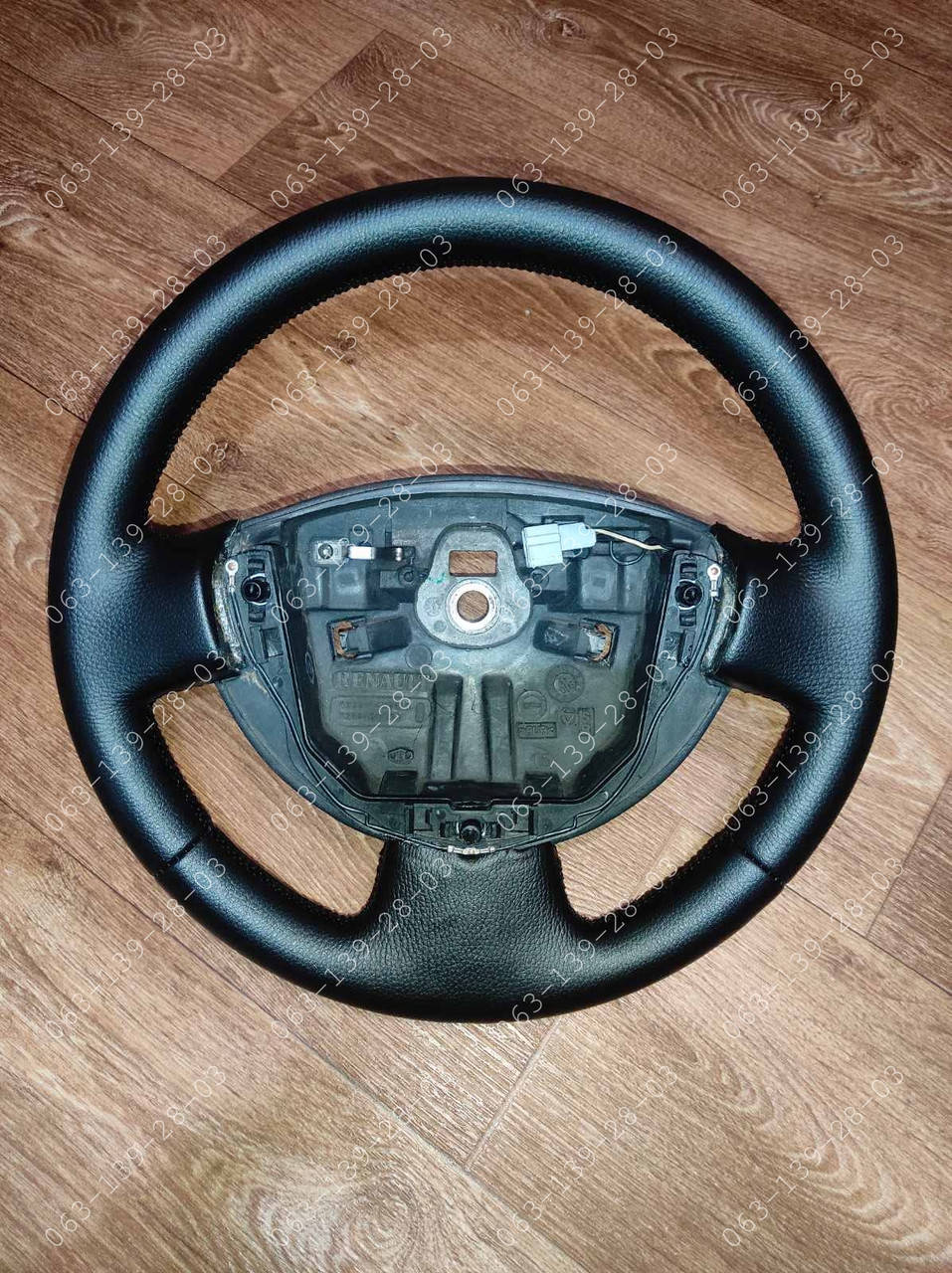 

Оплетка Чехол на руль Renault Logan Sandero Symbol LADA Daewoo Nexia, Черный