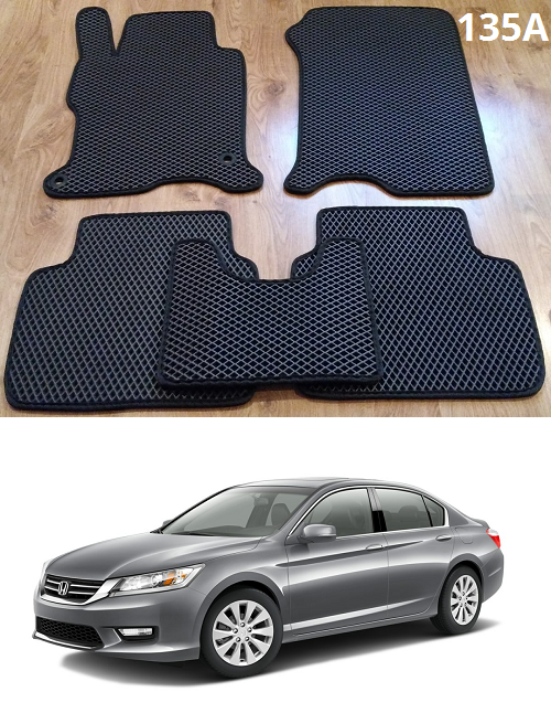 

Коврики ЕВА в салон Honda Accord 9 '13-17, Черный