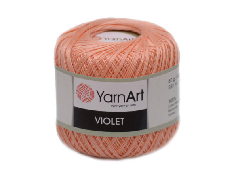 

YarnArt Violet, №6322 персик, Персиковый