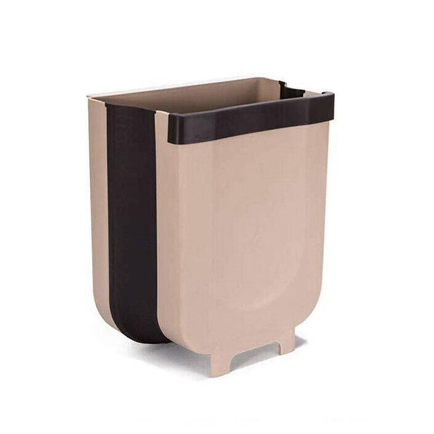 

Складное мусорное ведро на дверь Foltable Trash Bin, Коричневый