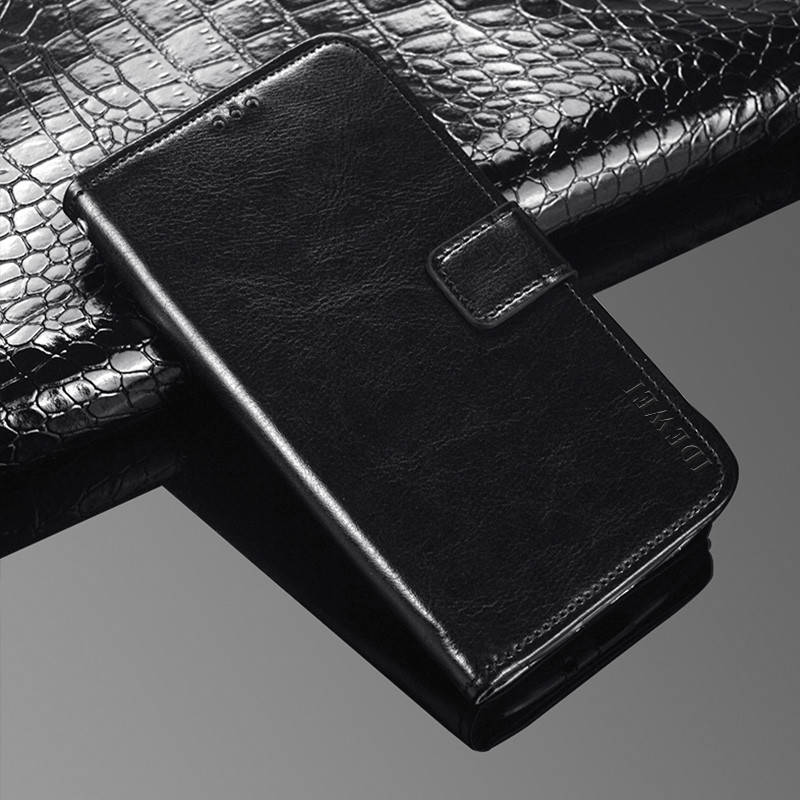 

Чехол Idewei для Meizu M6 Note книжка кожа PU черный