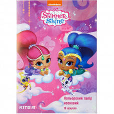 

Цветная бумага А4 10 л./5цв. Shimmer&Shine неон . SH18-252