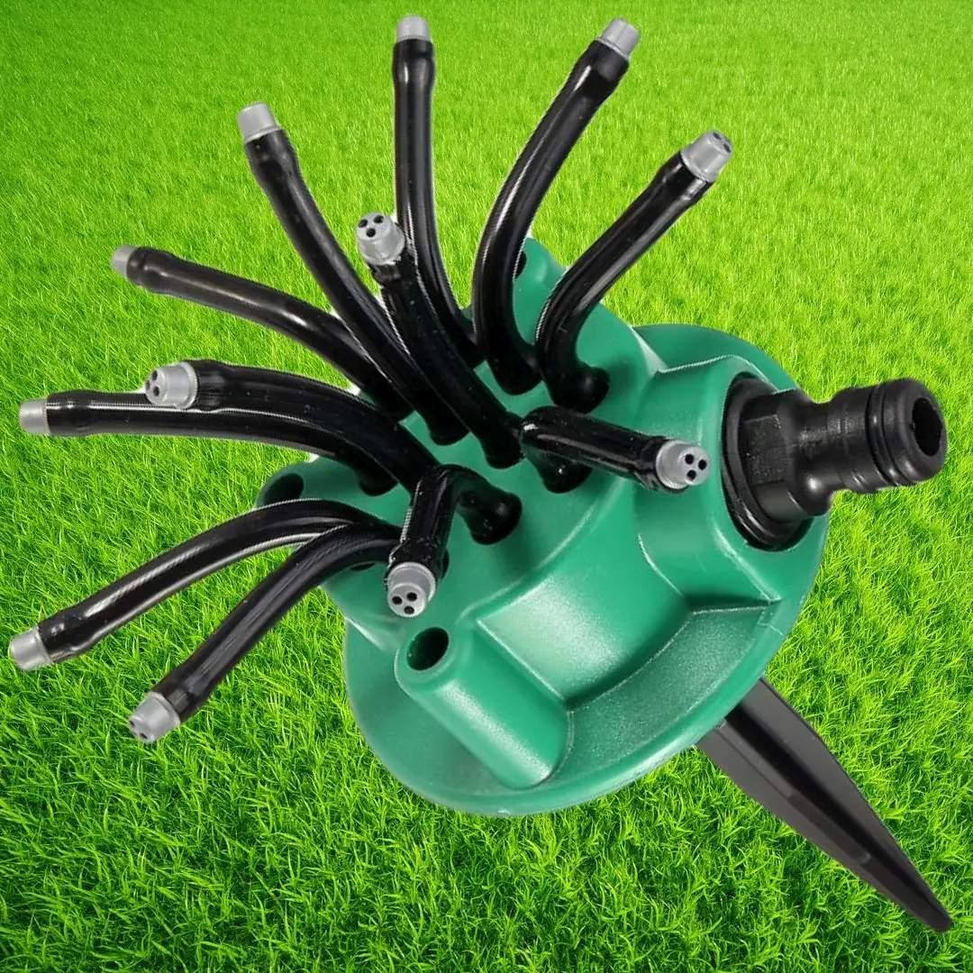 

Умная система полива 12 в 1 / Спринклерный ороситель Multifunctional Water Sprinklers / Распылитель для газона