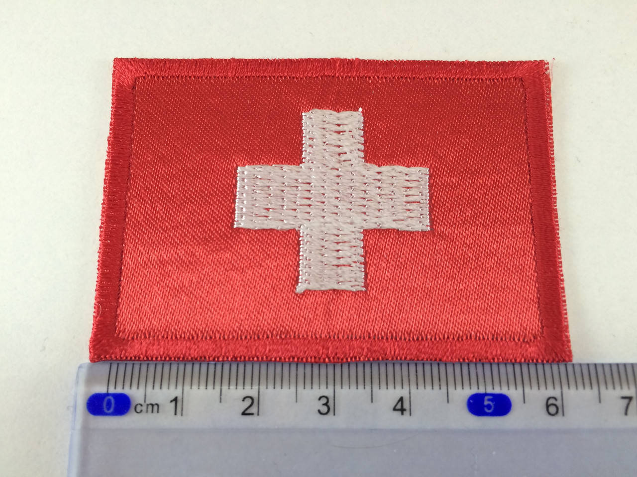 

Нашивка флаг Швейцарии (Switzerland) 60х40 мм
