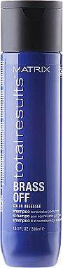 

Шампунь для нейтрализации желтизны волос Matrix Total Results Brass Off, 300 мл