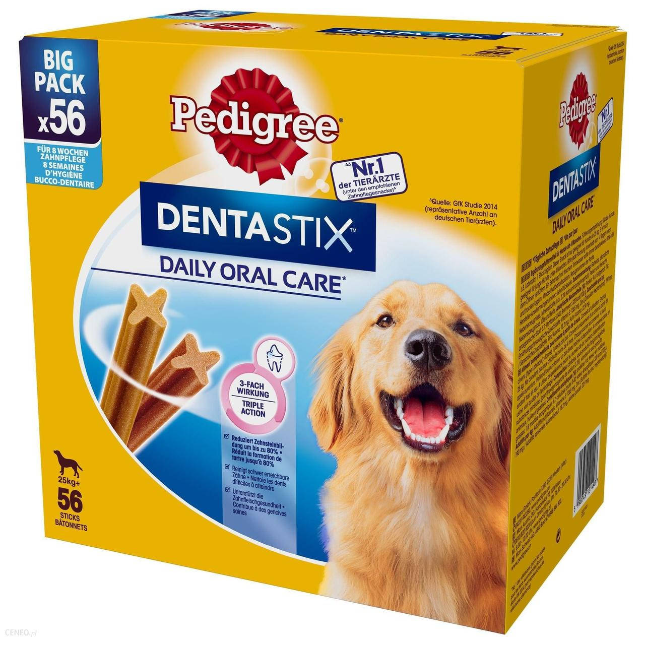 

Ласощі для собак PEDIGREE DentaStix 56шт. 8x270g
